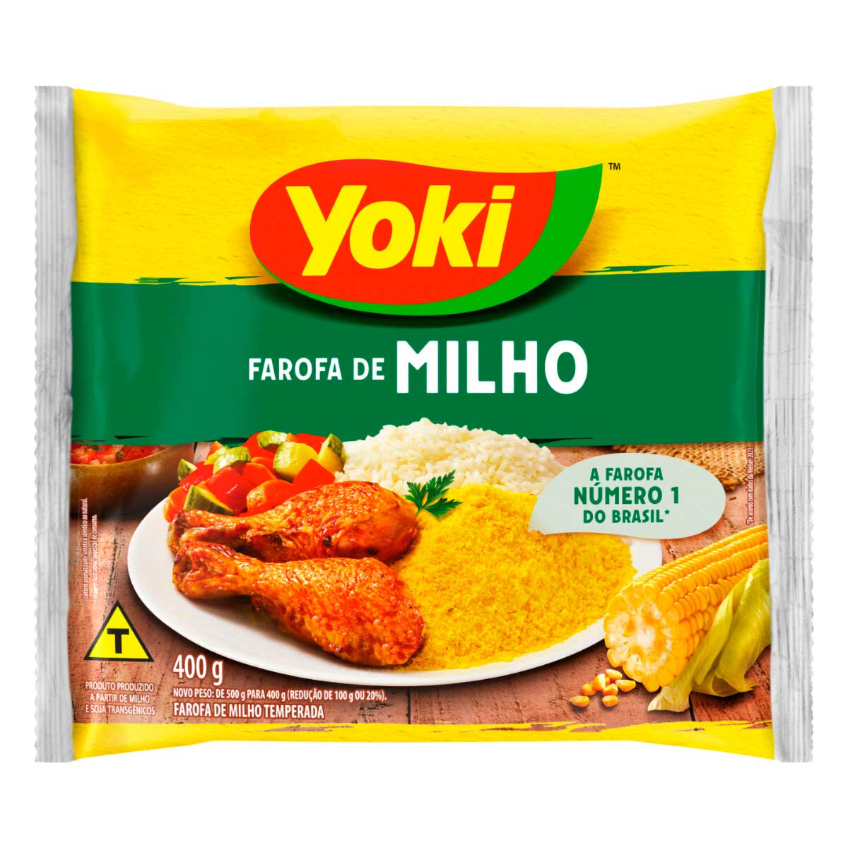 Farofa de Milho Temperada Yoki