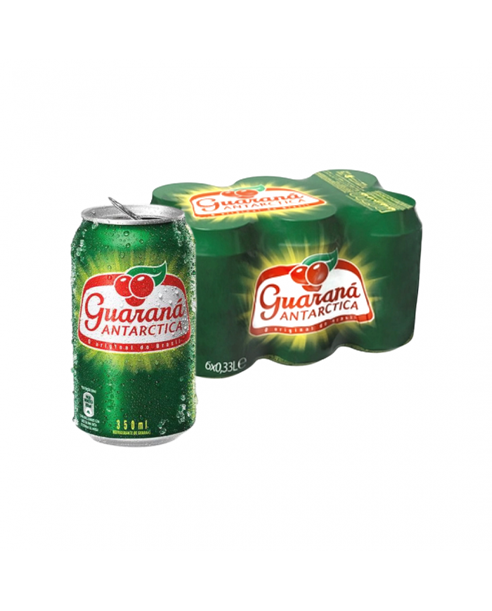 Latas de Guaraná Antártica