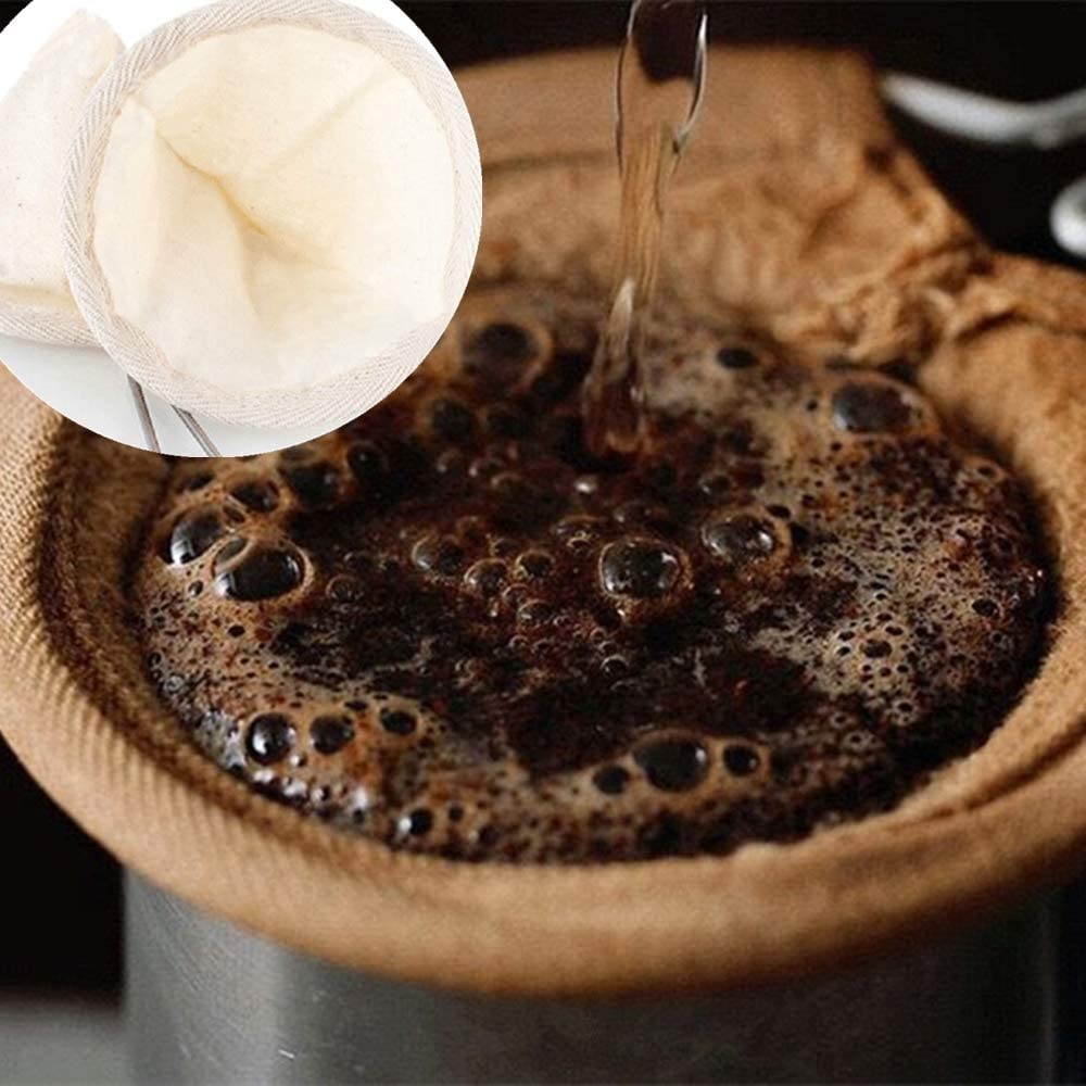 Pano de saco de filtro para chá e café