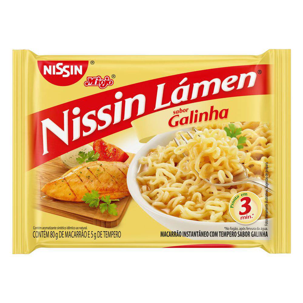 Miojo/Instant Noodles Chicken