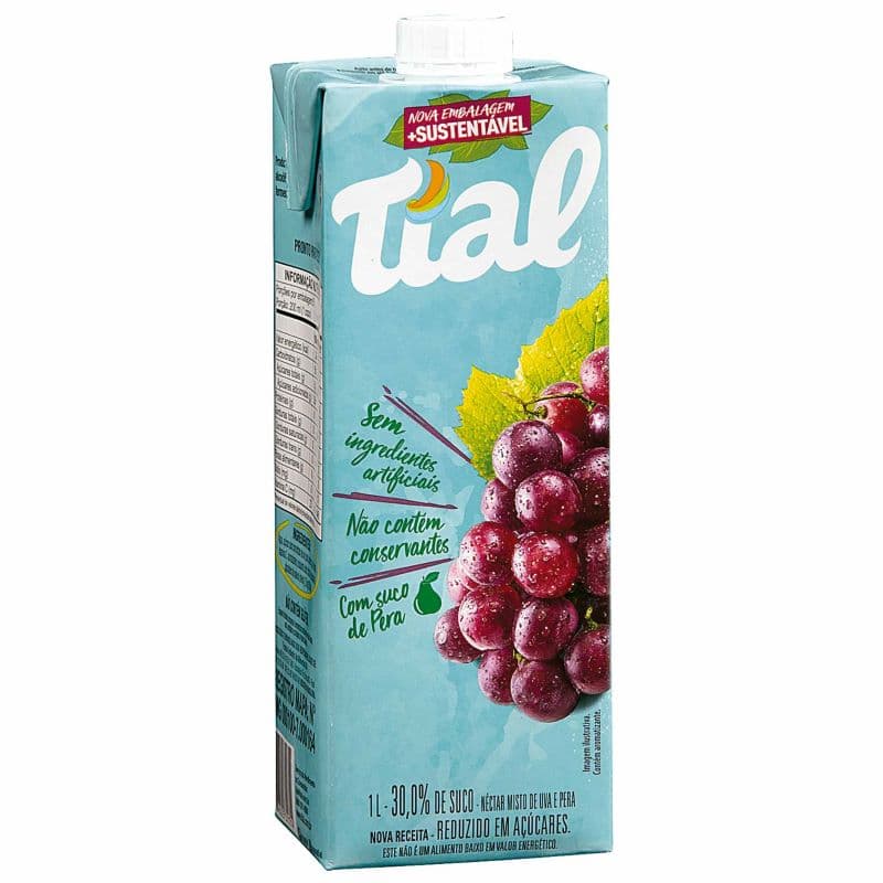 SUCO NECTAR DE UVA TIAL 1L