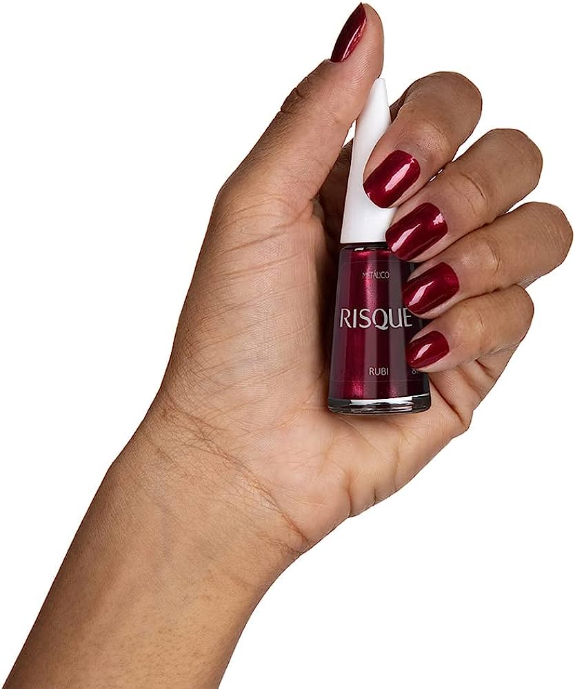 Esmalte Risque Metalico Rubi